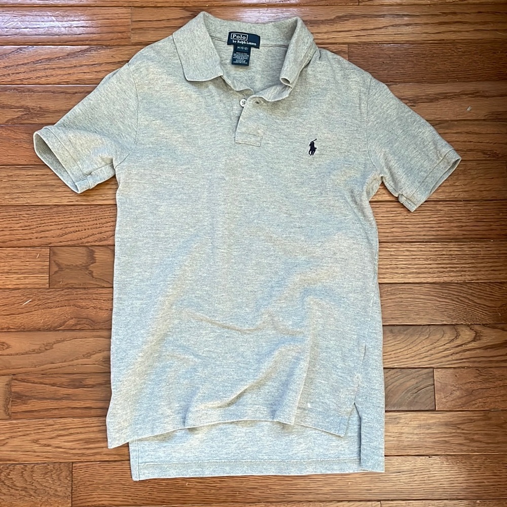 Polo by Ralph Lauren two button shirt with collar size M 10-12.